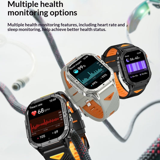 K70A Smartwatch With Heart Rate Monitoring And Bluetooth Calling