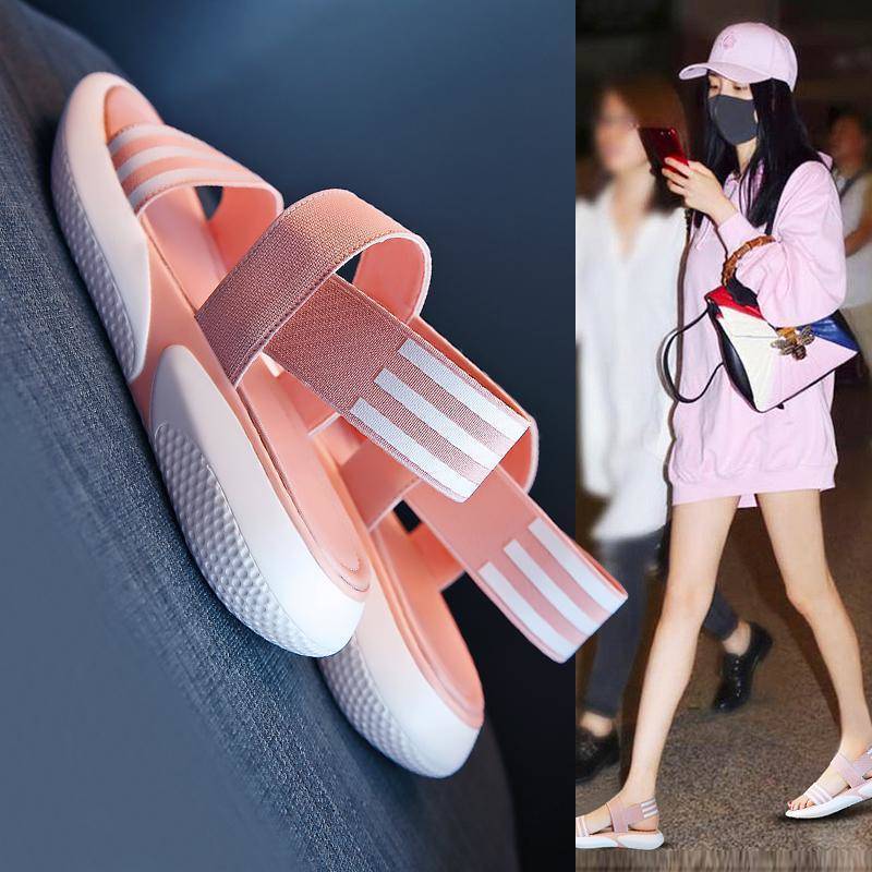 Yuzui Summer Thick-soled Sponge Cake Student All-match Korean Style Flat-soled Women's Shoes
