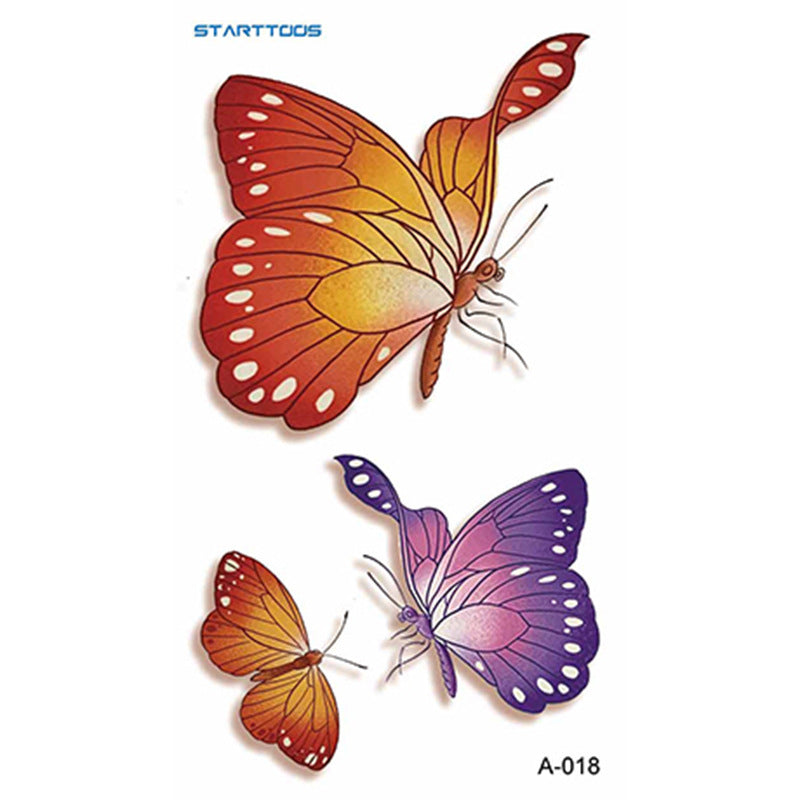 Simple Small Pattern Semi-permanent Tattoo Sticker