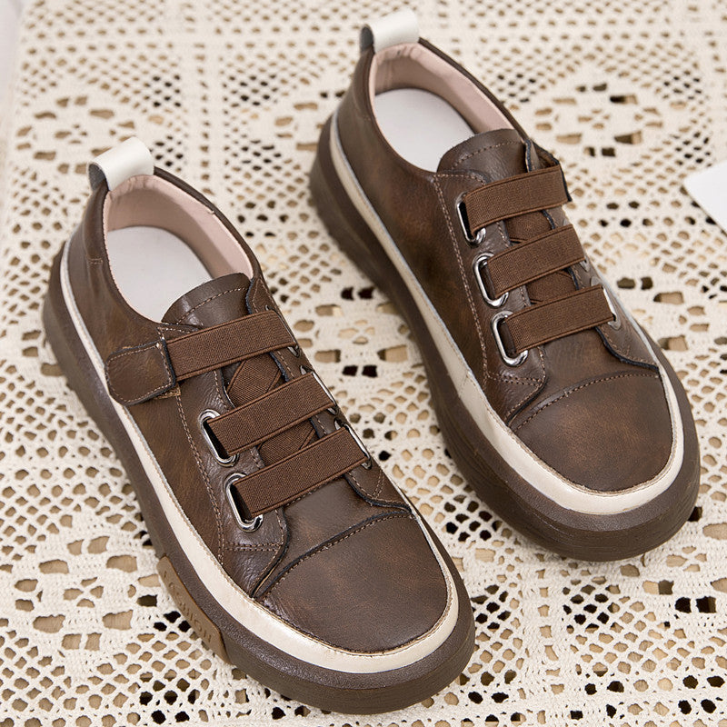 Mode Retro Afslappede Velcro Kvindesneakers