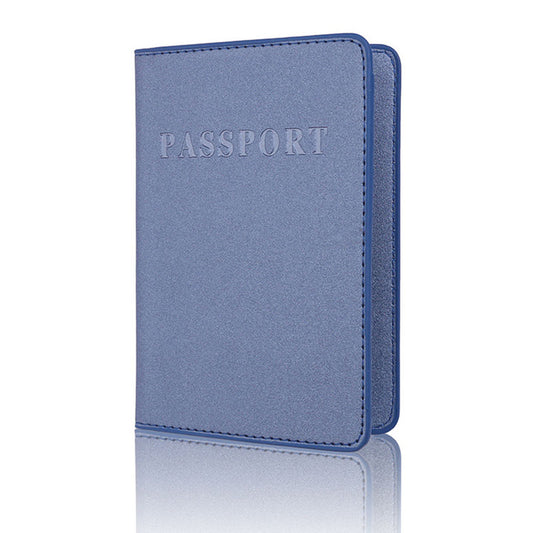 Long And Short Solid Color Passport Holder Passport Holder