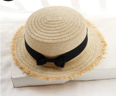 Straw Hat Ladies Sunshade Sunscreen Outdoor Garland
