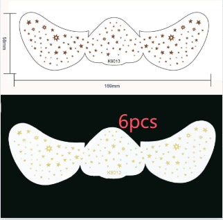 Facial Freckles Stickers Gilding Freckle-like Dots Tattoo Sticker Waterproof Eye Stickers For Women