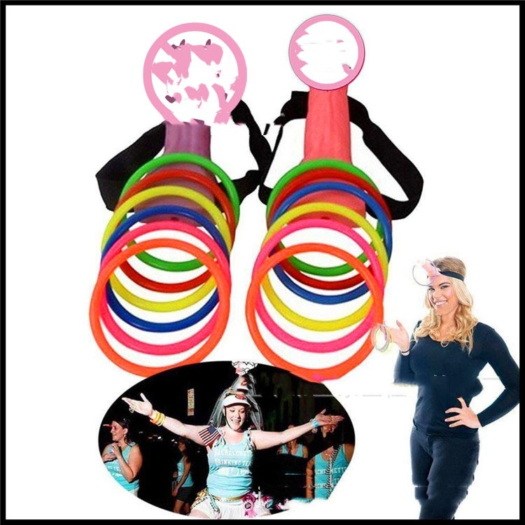 Occidental Bachelor Party Dance Dick Cast Ring Game Props