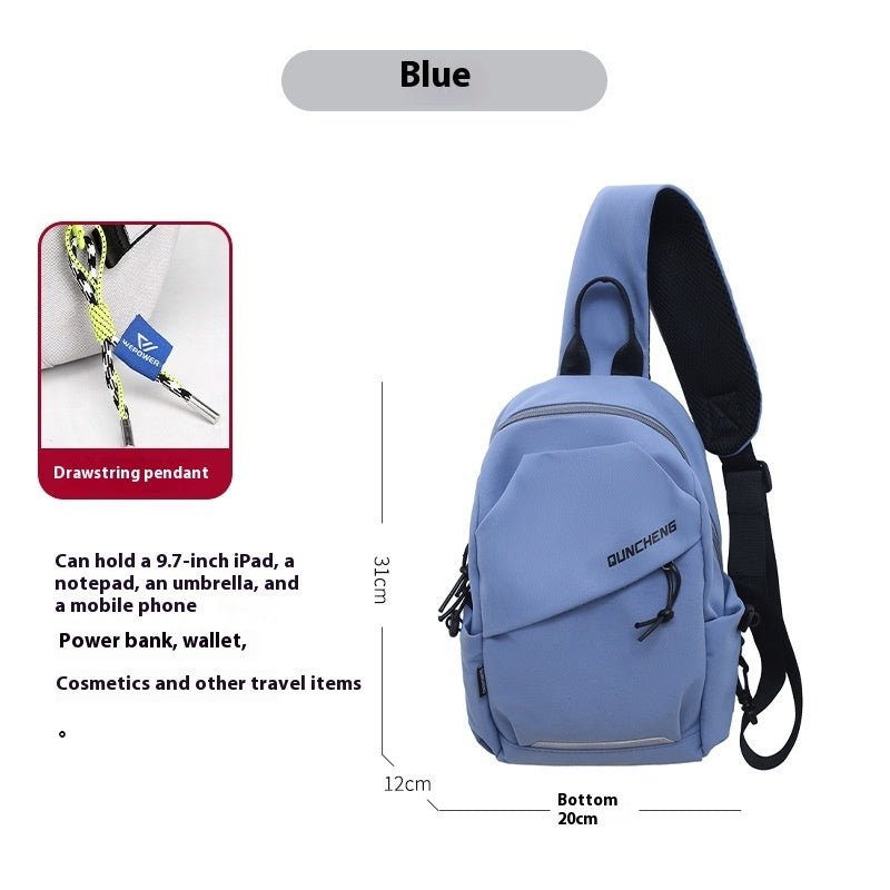 Crossbodytaske Lille skuldertaske Herrebrysttaske
