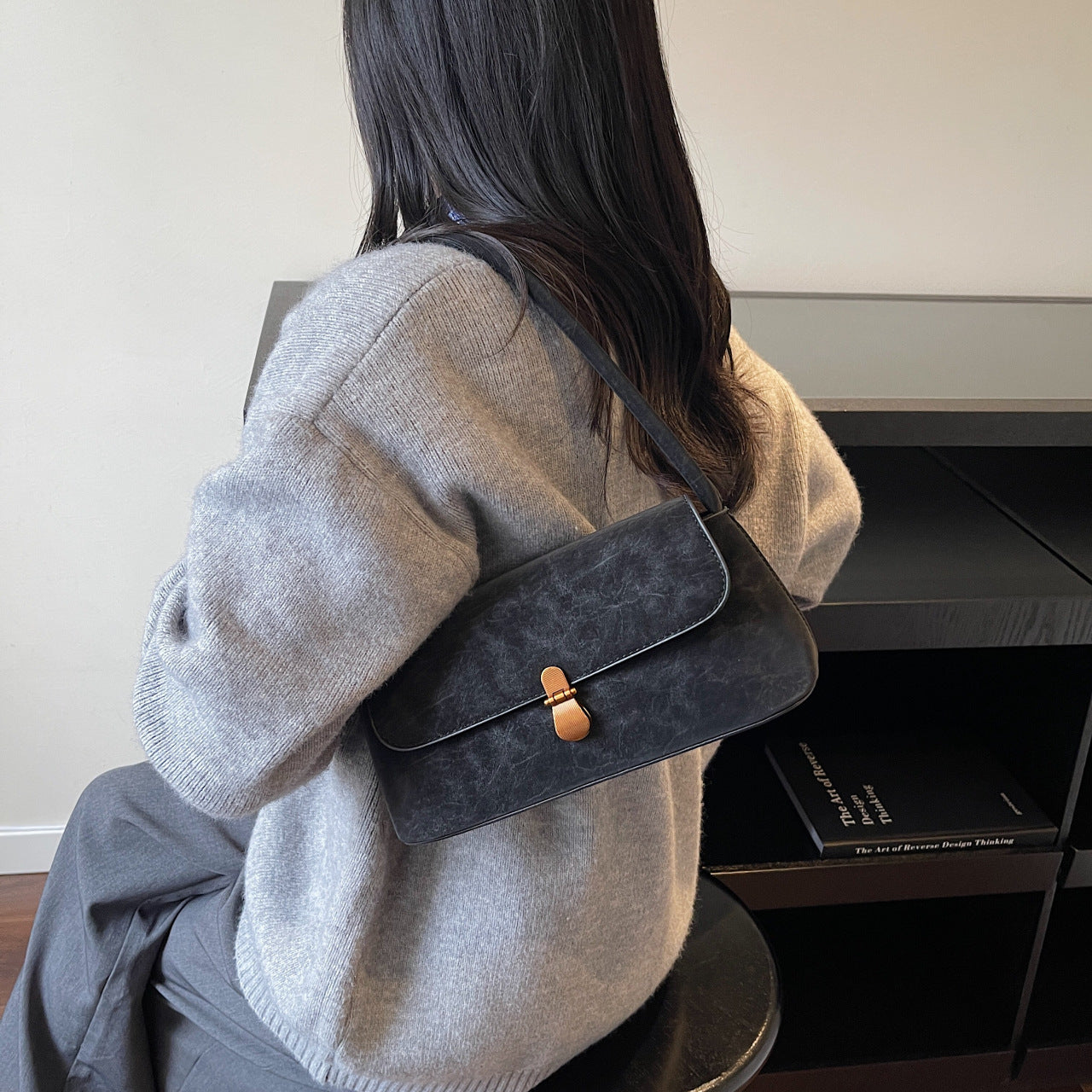 Women's Versatile Vintage Small Square Bag