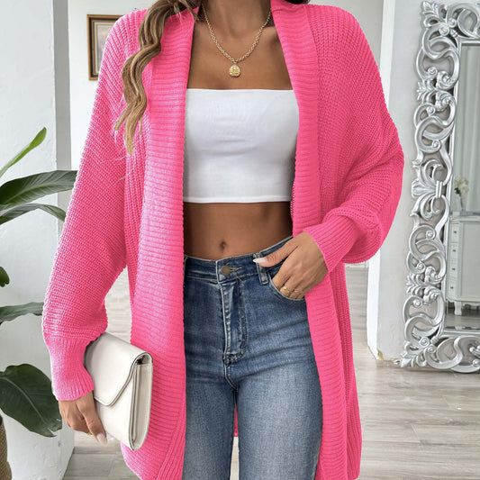 Women's Simple Fashion Loose Sweater Coat
