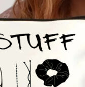 Canvas Zipper Polyester Cosmetics Bag