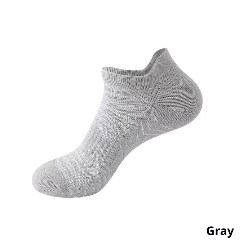 Outdoor Cycling Running Socks Quick-drying Breathable Solid Color Sports Socks
