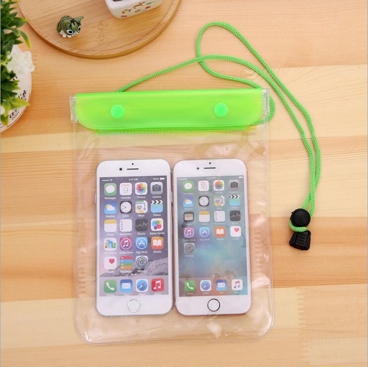Large Transparent Touch Screen Swimming Outdoor Mobile Phone Waterproof Bag
