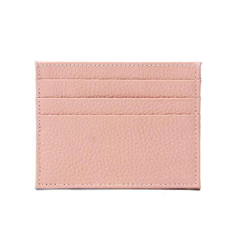 Certificate Genuine Leather Bag Change Credit Card First Layer Cowhide