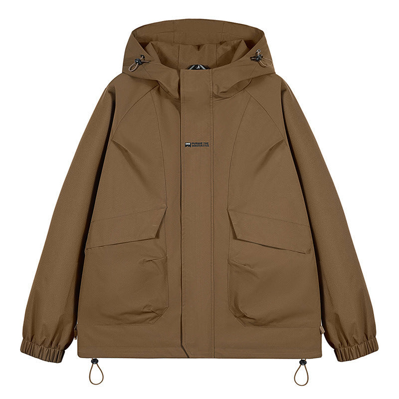 Outdoor Casual Sports Hooded Windproof Jacket