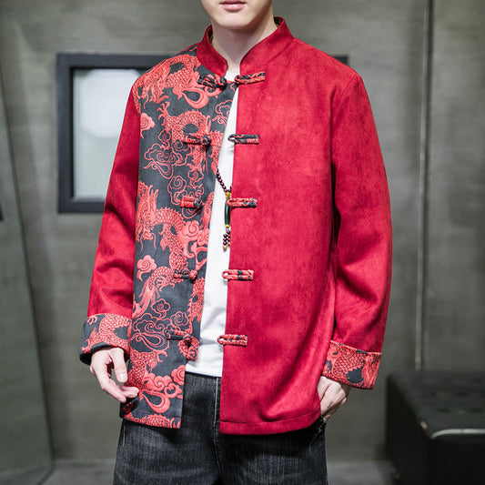 Retro Style Youth Plus Size Jacket Coat