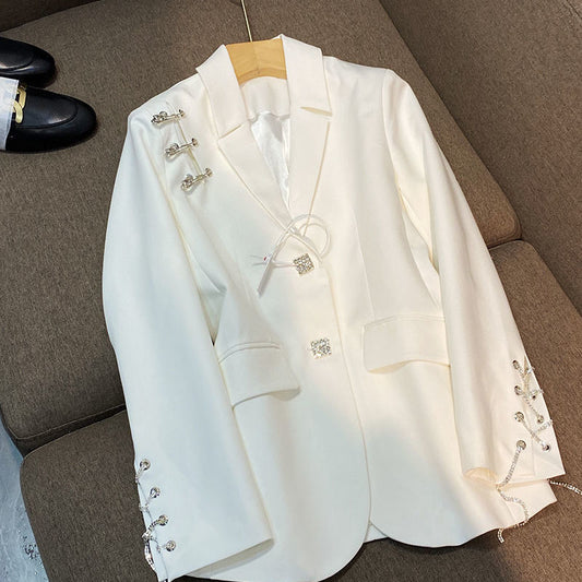 Women's Fashion Single Breasted Suit Jacket