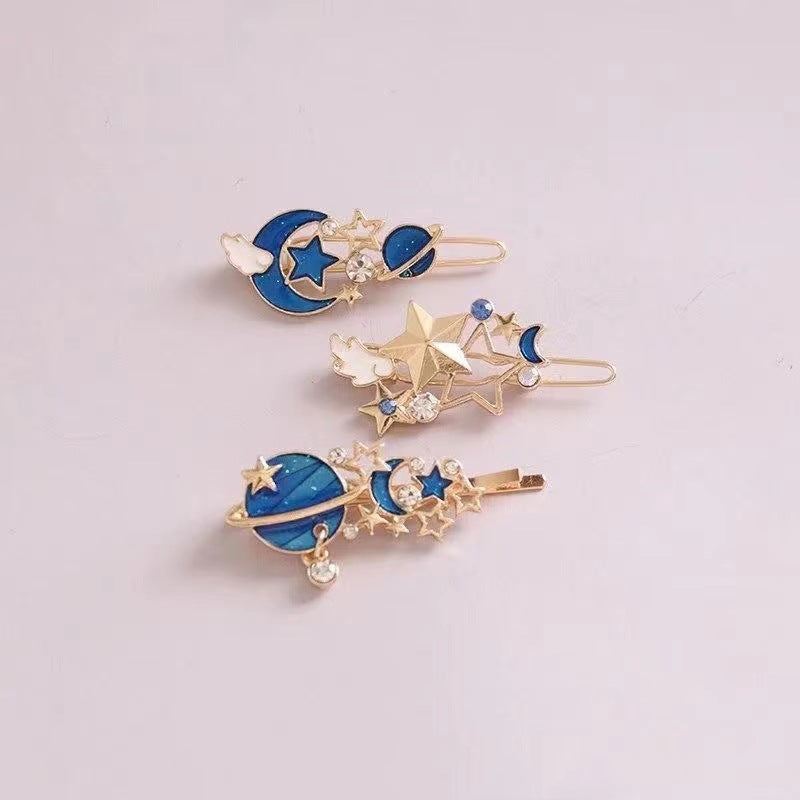 Japanese Aesthetic Dream Starry Sky Cute Hairpin