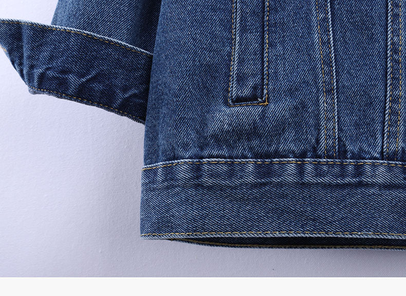 Couple Style Denim Coat Women Loose And Thin