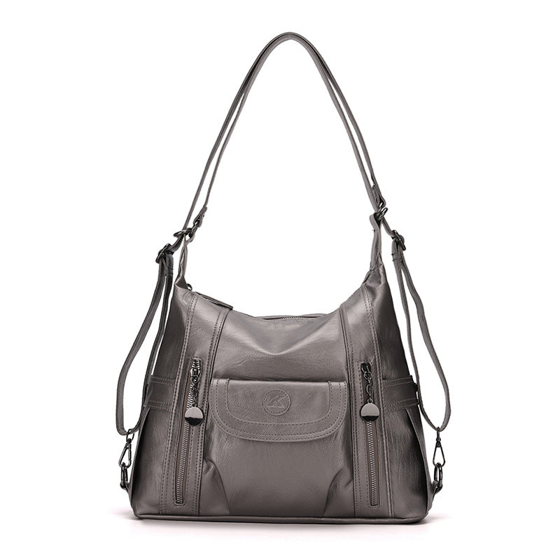 Shoulder Messenger Bag Tote Handbag Women's Multi-functional Backpack