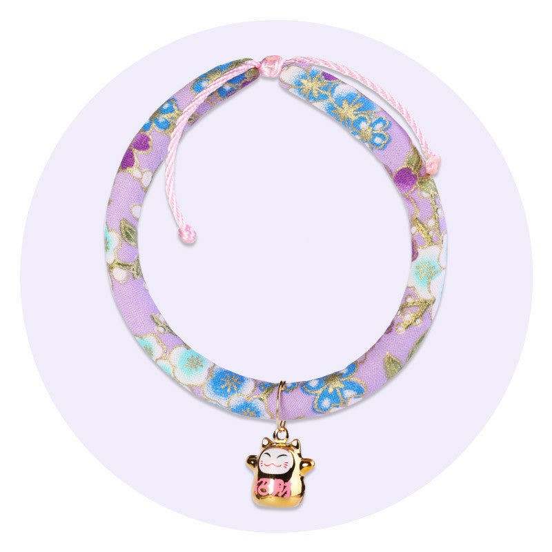 Multi-style Adjustable Hand-made Pet Collar