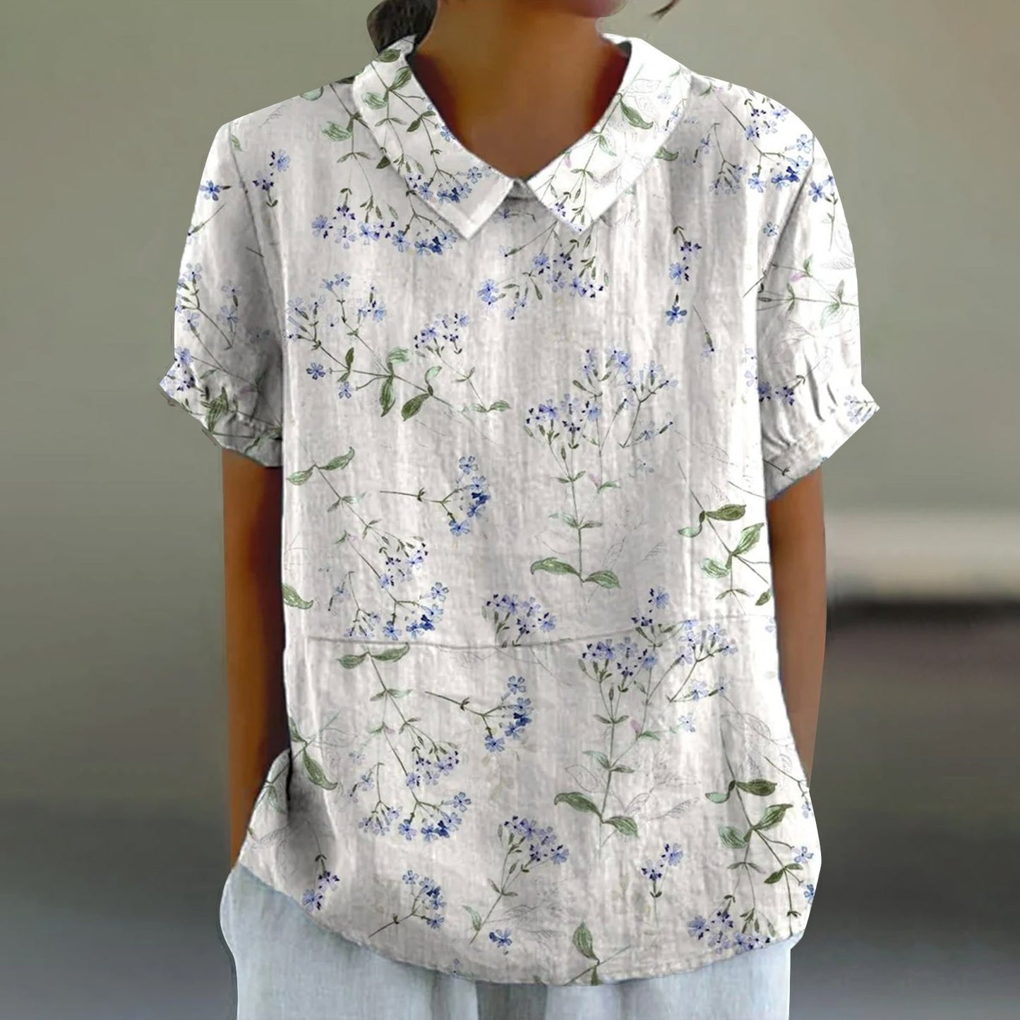 Summer Monsoon Short Sleeve Printing