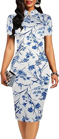 Women's Stylish Minimalist Vintage Design Womens Dress