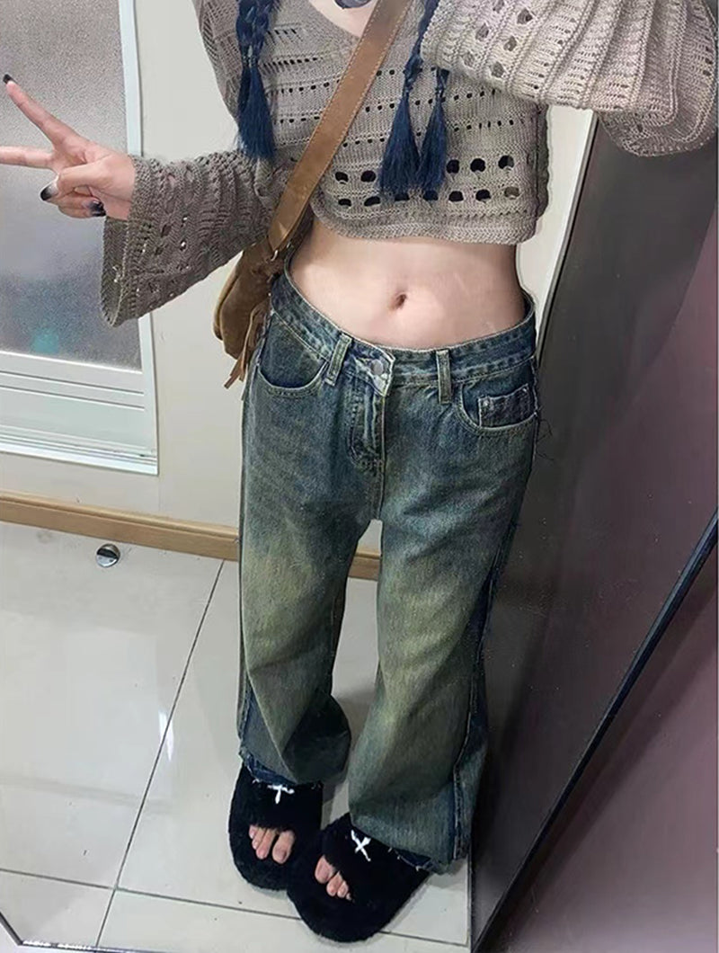 Women's Vintage Loose Straight Leg Jeans