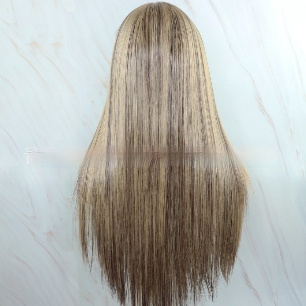 Pick Color Piano Color Long Straight Hair Japanese Silk Hair