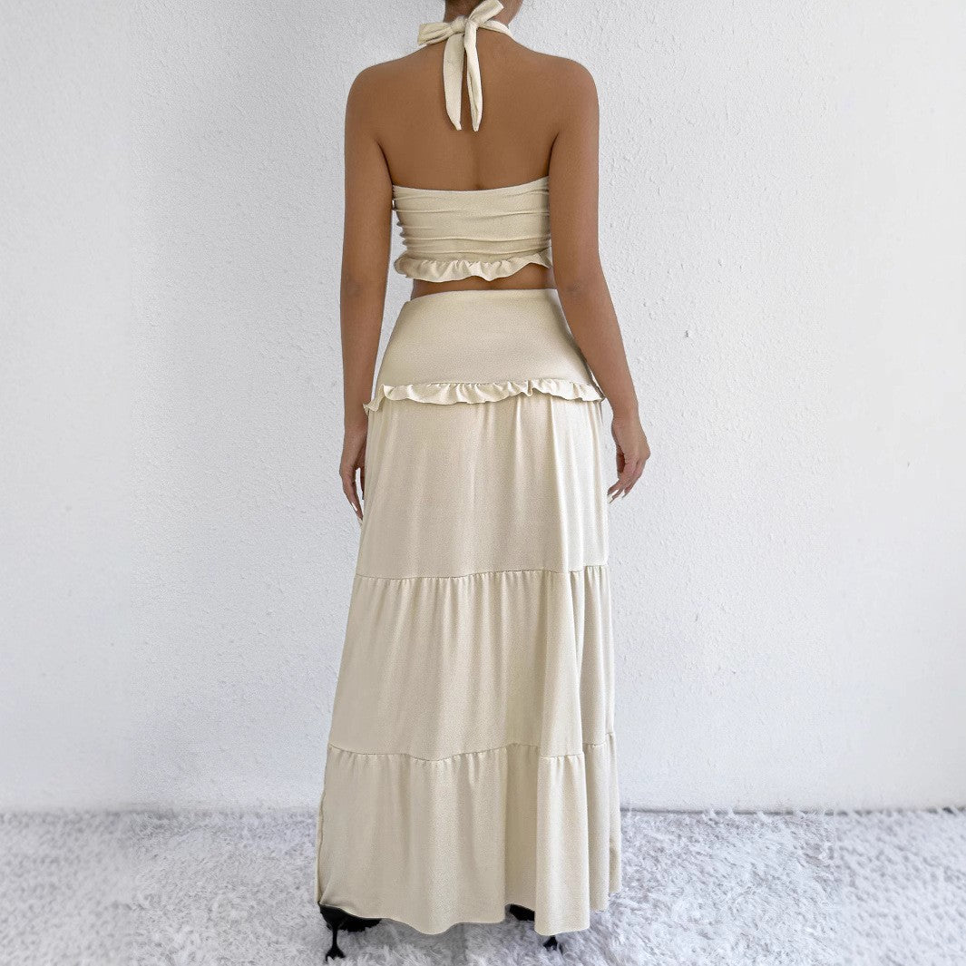 Summer New Women's Fashionable Two-Piece Set