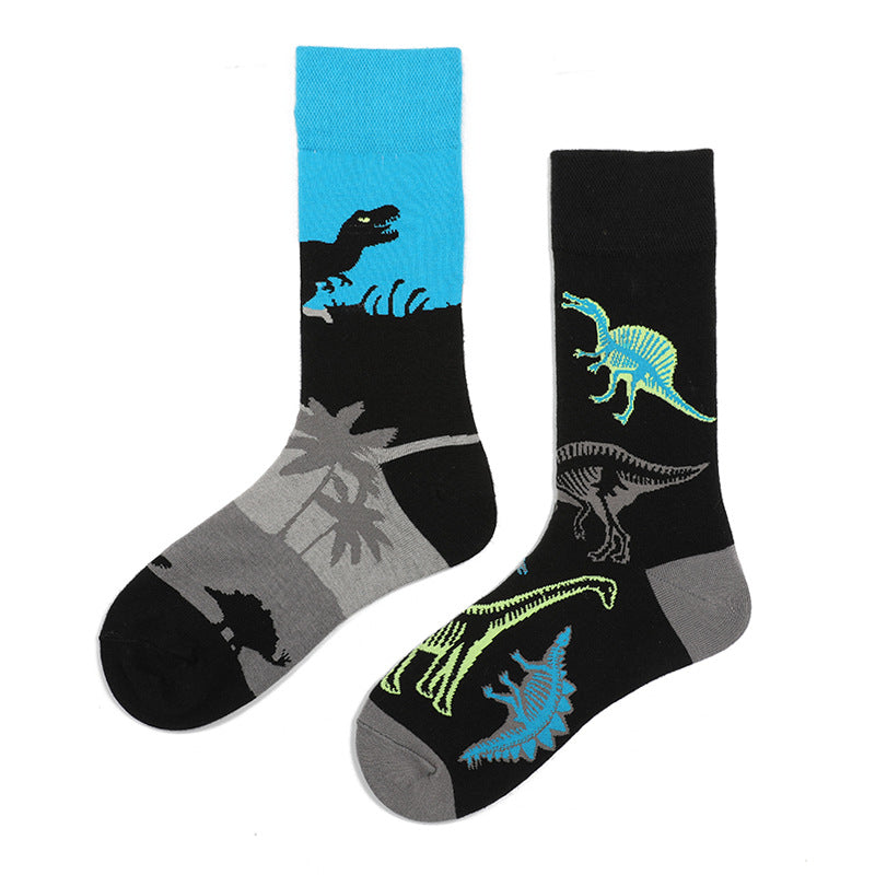 Animal Pattern Puppy Cat AB Asymmetric Mandarin Duck