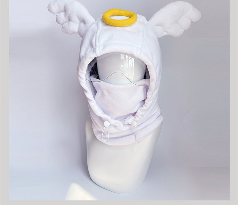 Cartoon Cute Ski Helmet Hat Windproof And Warm