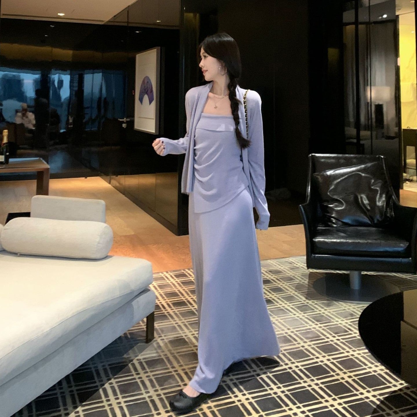 Ladies' Fashion Elegant Dress Small Suit