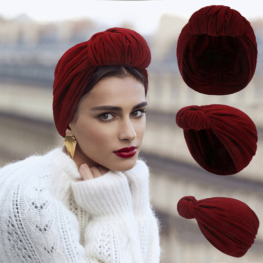 Autumn And Winter Knot Fashion Tam-o'-shanter
