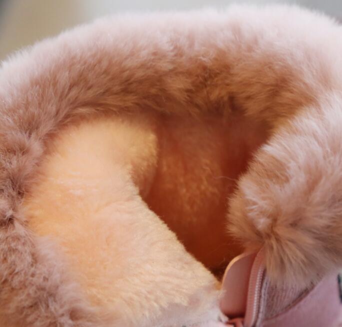 Female New Winter Plush Thick Cotton Boots