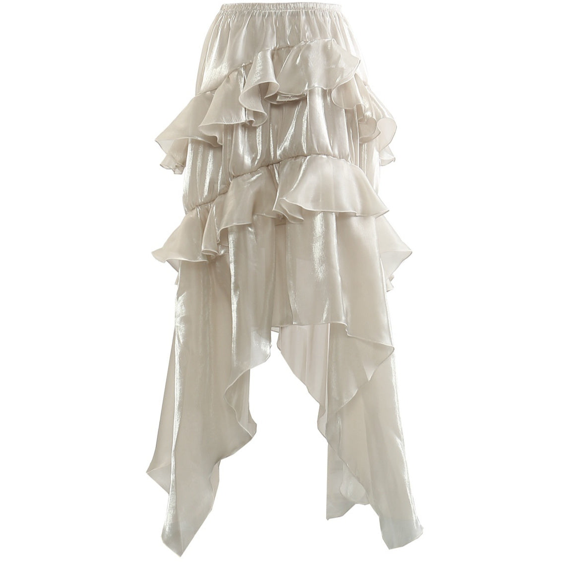 Women's Hollow-Out Elegant Ruffled Skirt
