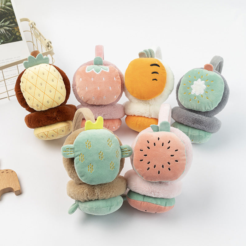Warm Women's Cute Ear Protection Plush Antifreeze Earmuffs