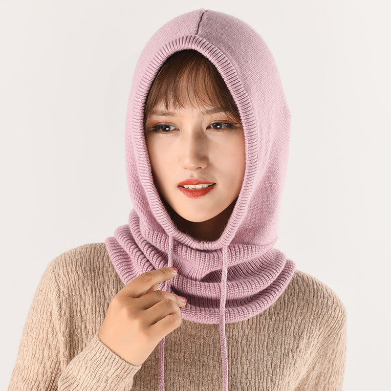 Cashmere Wool Yarn Autumn And Winter Men's And Women's Knitted Headwear