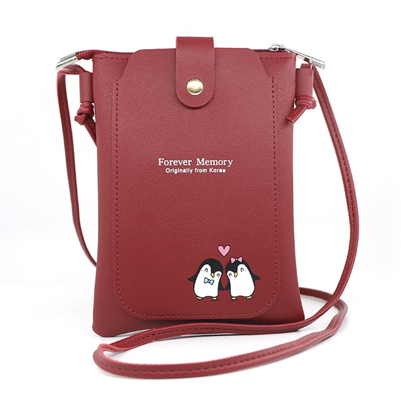 Women's Fashion Casual Zipper Single Shoulder Crossbody Bag