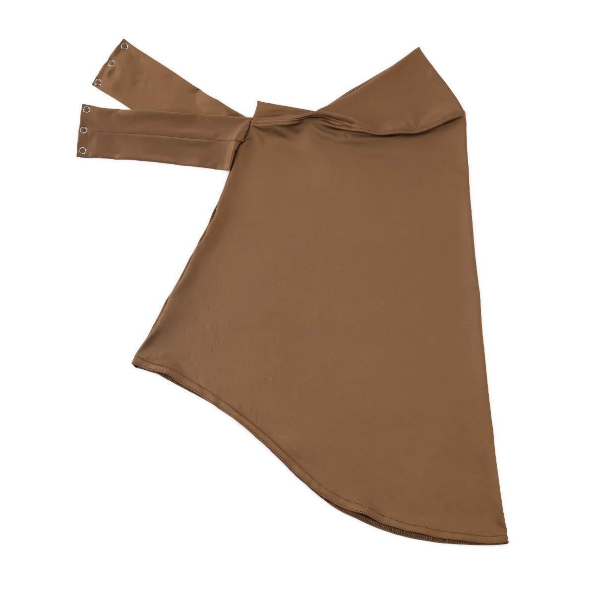New Womens Headscarf With A Chin-button Closure
