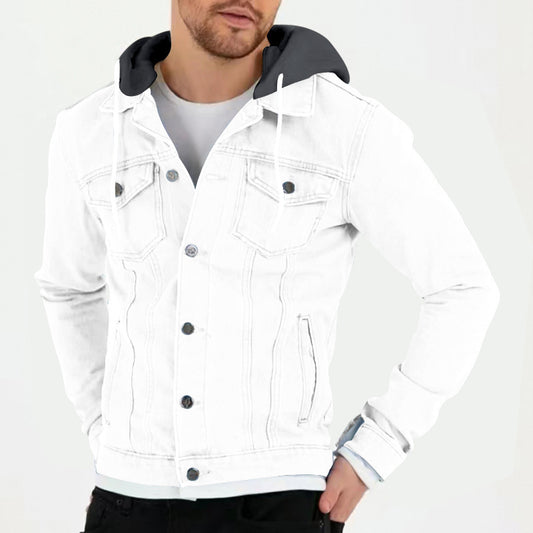 Windproof And Warm Hooded Casual Sports Jacket