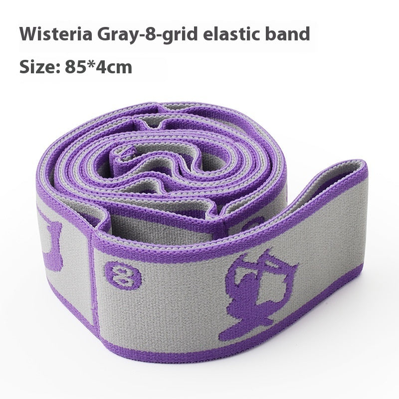Children's Adult Digital Eight-grid Latin Dance Yoga Stretch Belt