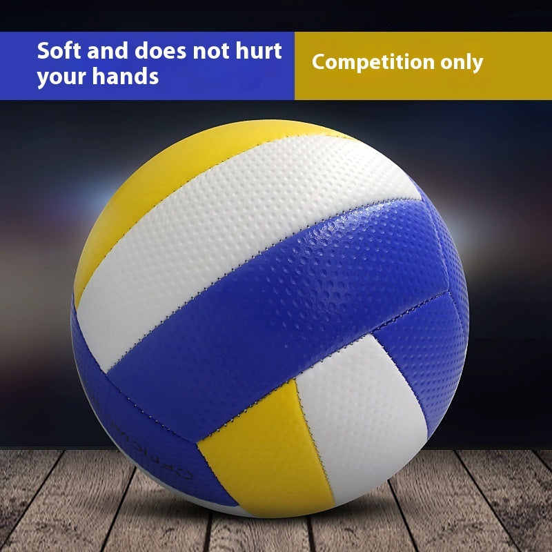 PVC Maskinsyet Volleyball Nr. 5 Senior Gymnasie Optagelsesprøve Studenter Kamp Ketsjer