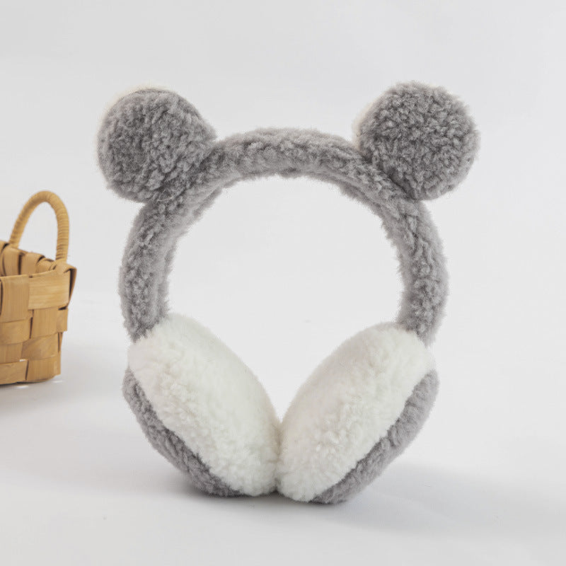 Warm Women's Cute Ear Protection Plush Antifreeze Earmuffs