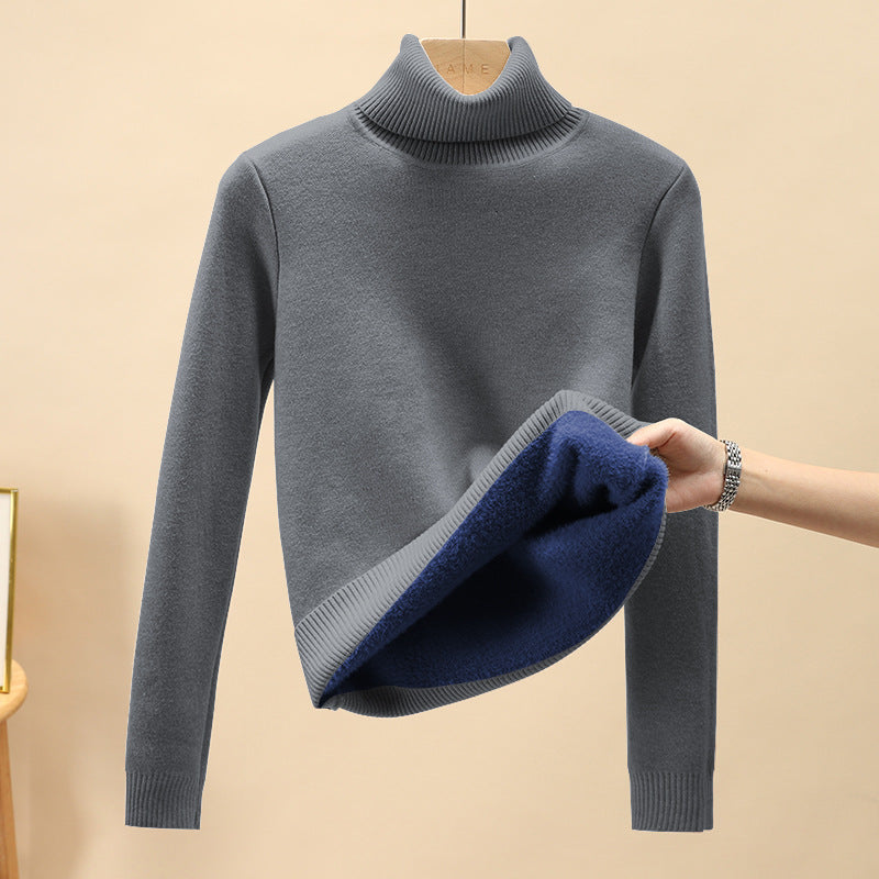 Mens Base-Layer Winter Knit Sweater In Plus Sizes For A Relaxed Fit