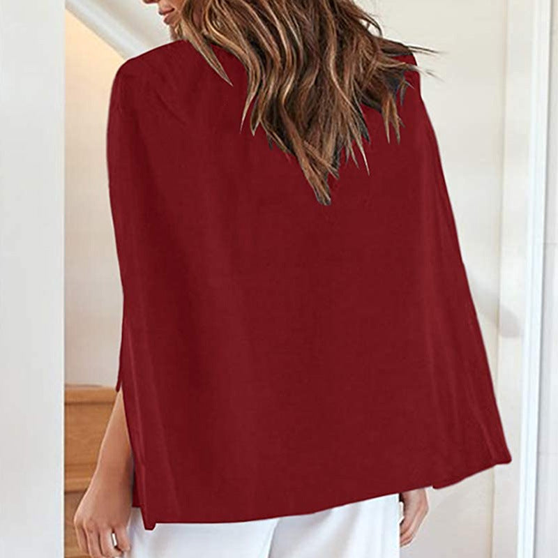 Personalized Color Women's Clothing Fashion European And American Style Coat