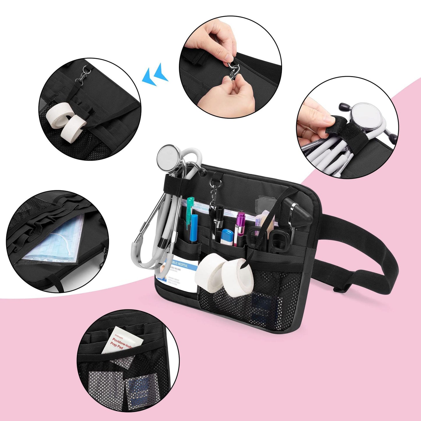 Portable Multifunctional Tool Storage Bag For Nurses