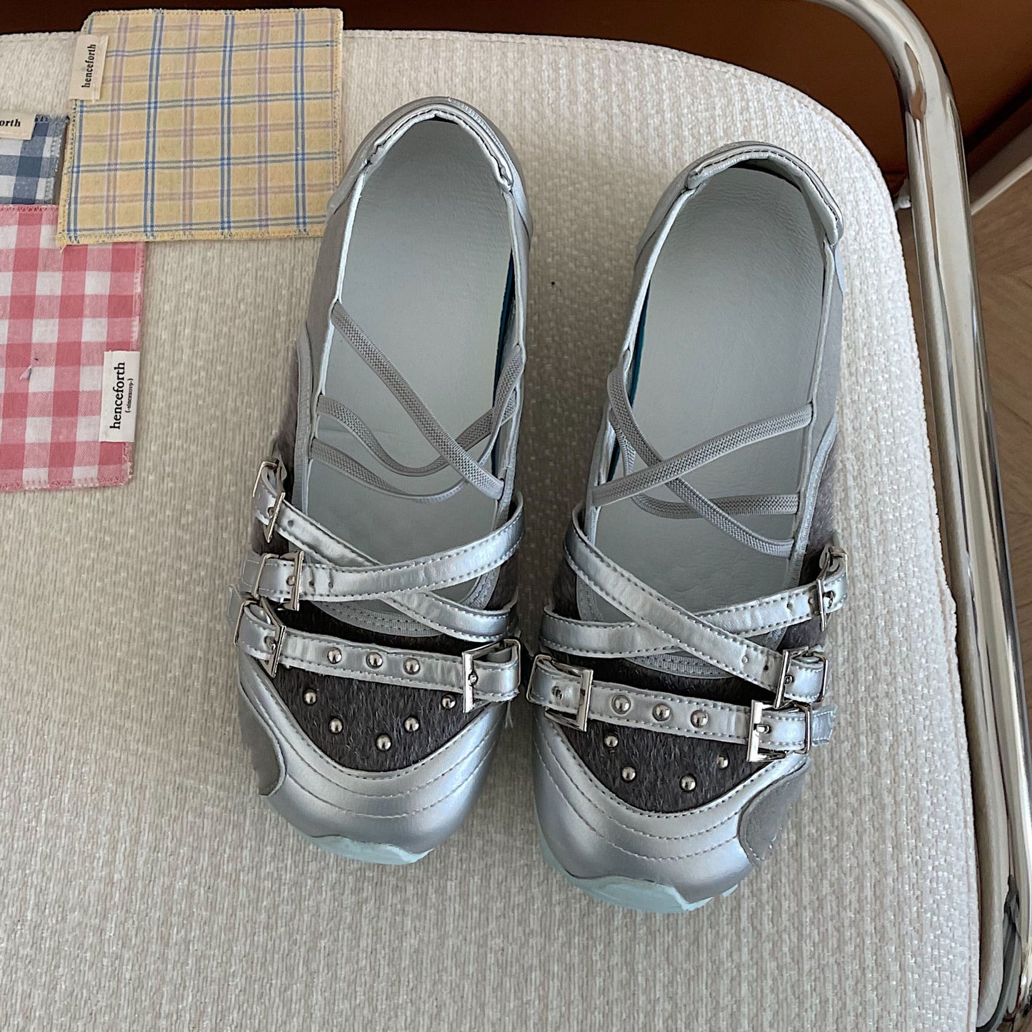 Ballerinaflade Damesko Sommer Nye Nitte Pumps med lav udskæring