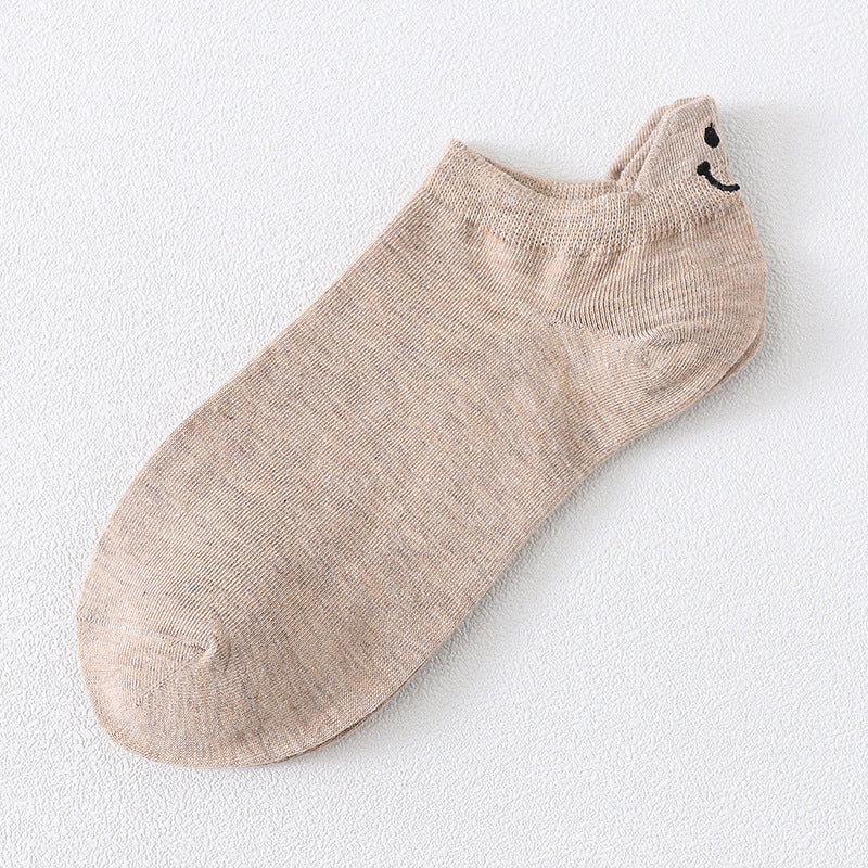 Socks Personalized Heel Embroidered Face