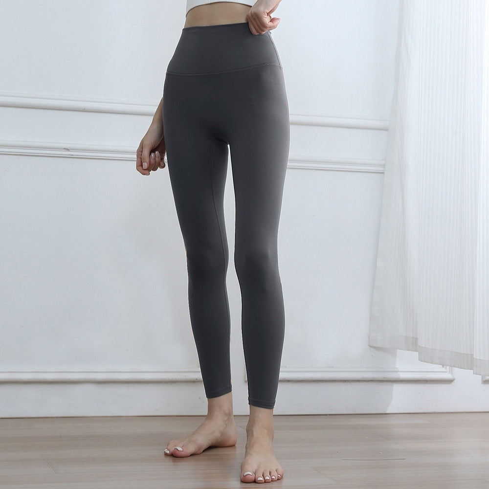 Thickened Traceless Yoga Pants Women's Outer Wear Fleece-lined Base