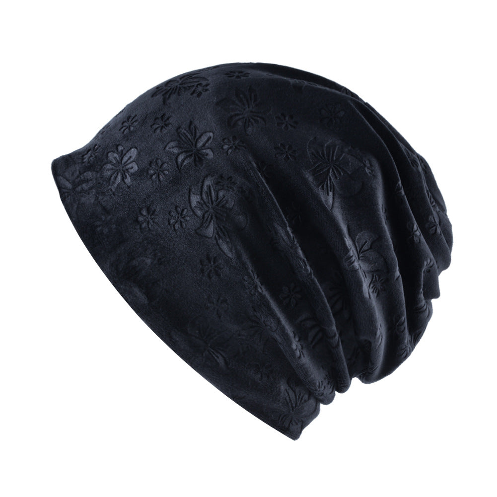 Women's Fashion Plush Pullover Cap Solid Color Hat