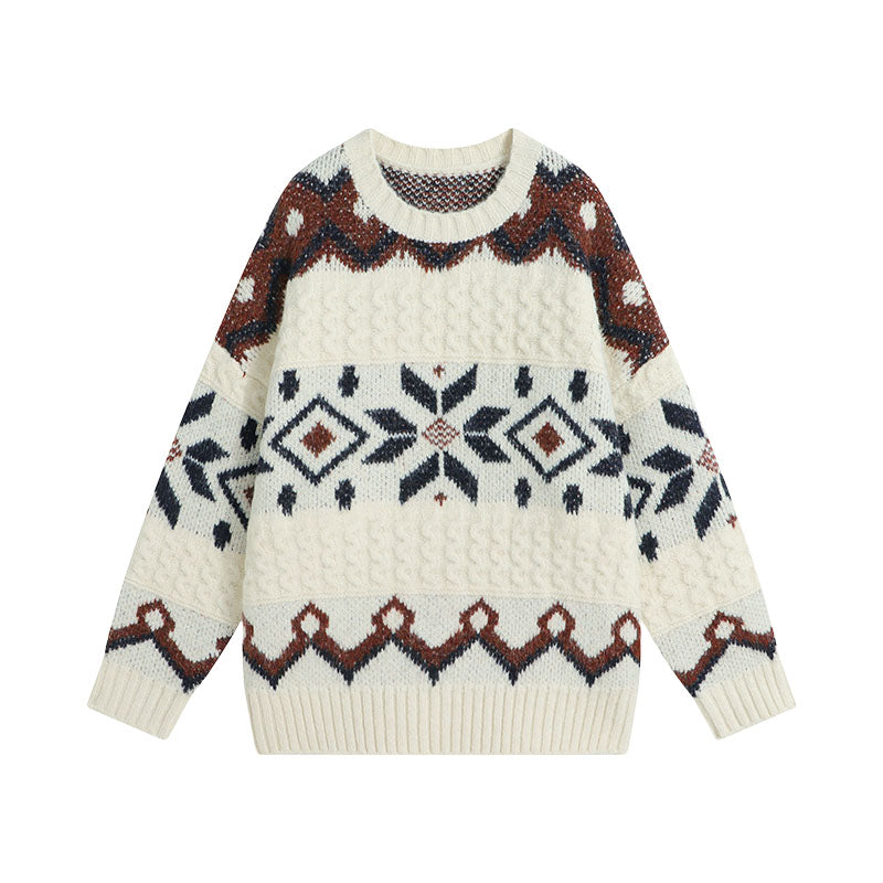 New Design Sense Outer Wear Loose Soft Glutinous Knitted Top