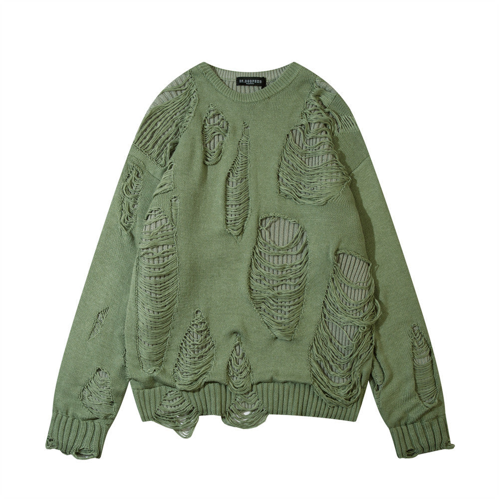 Relaxed Slouchy Round Neck Long Sleeve T-Shirt